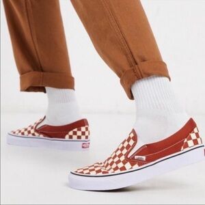 Classic Vans Checkered Slip-Ons